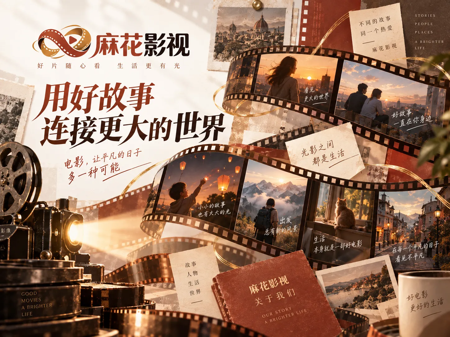麻花影视品牌与关联表达说明